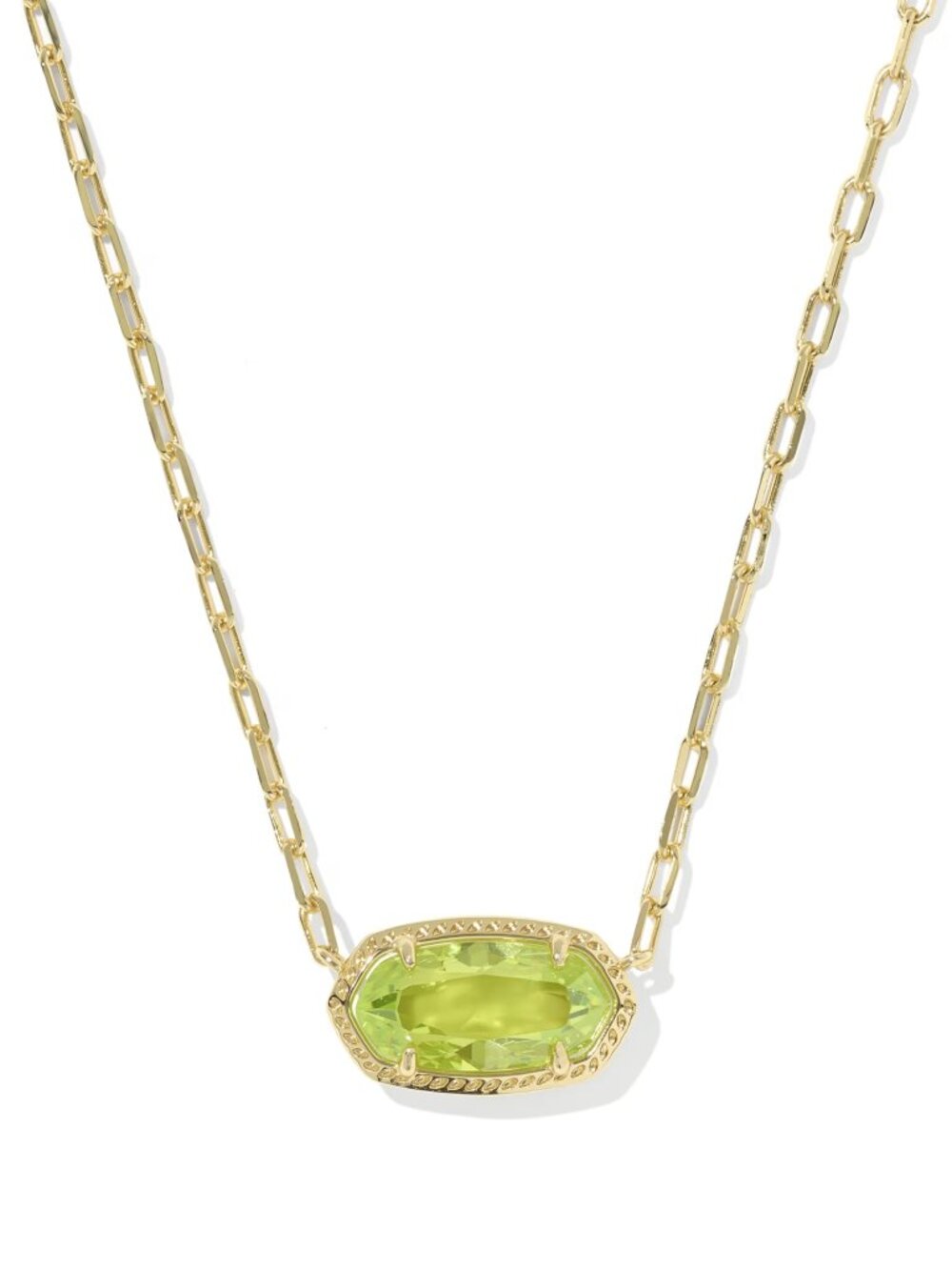 Kendra Scott Elisa Luxe Gold Short Pendant Necklace